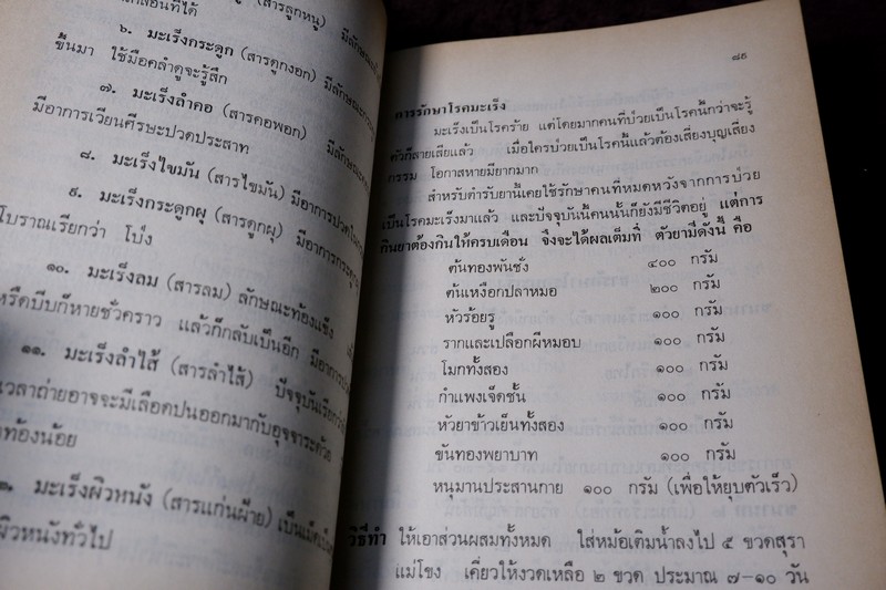 ตำรายาไทย-จีน (ยากลางบ้าน ยาสมุนไพร ยาเเผนโบราณ) โดย ร.ศ.พัฒน์ สุจำนงค์ ปี 2528