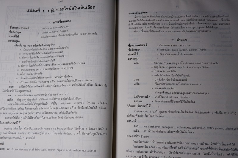 สรรพคุณสมุนไพร 200 ชนิด โดย สุนทรี สิงหบุตรา หนา 260 หน้า ปี 2535