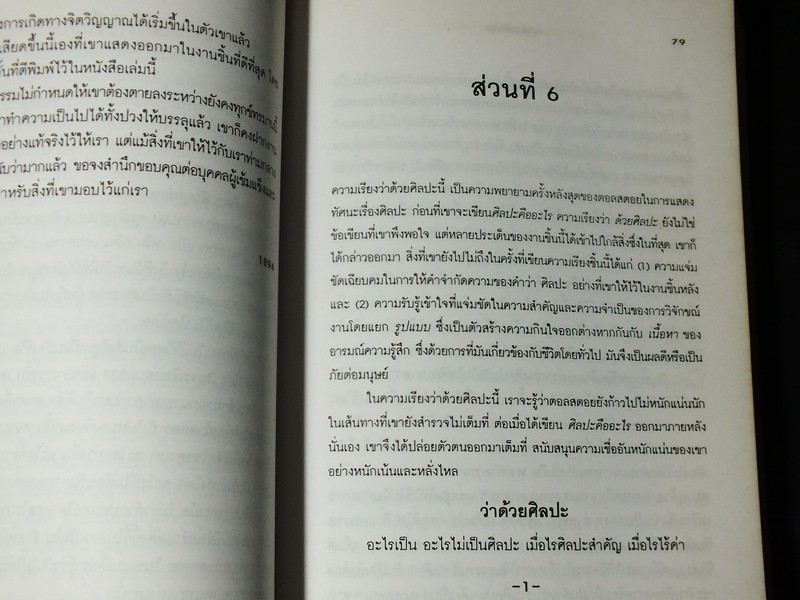 ศิลปะคืออะไร โดย ลีโอ ตอลสตอย. เเปลโดย สิทธิชัย เเสงกระจ่าง ปี 2538