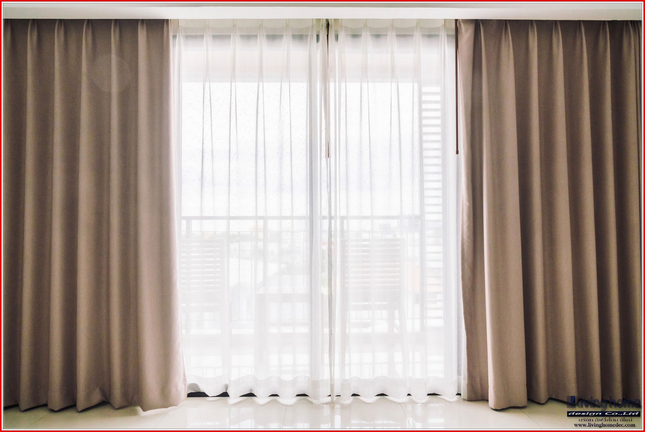 ม่านจีบ "Pleat curtains"