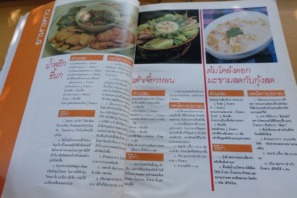 ตำรับอาหาร ชุดที่ 3 โดย อ.จรรยา สุบรรณ์ หนา 176 หน้า
