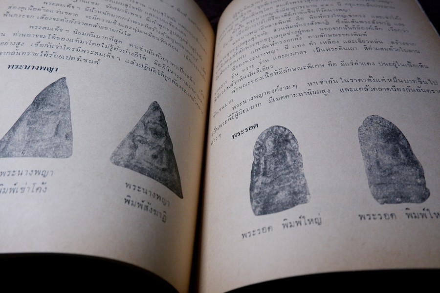 ความรู้เบื้องต้นสำหรับศึกษาพระเครื่อง โดย ดร.ธนู แสวงศักดิ์ ภาพประกอบโดย ประชุม กาญจนวัฒน์ ปี 2518