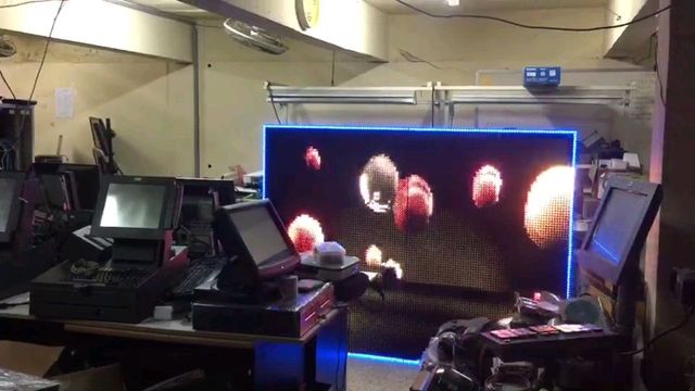 ขายป้ายไฟ led display outdoor กันน้ำกันแดด มือสอง