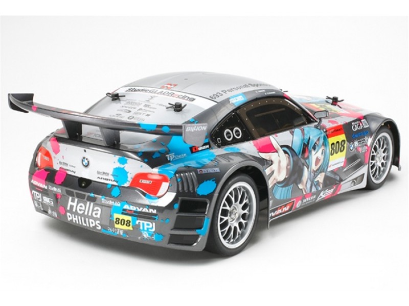 Hatsune Miku Studie GLAD BMW Z4 (TT-01 Type E). - สีหมอก ฮอบบี้