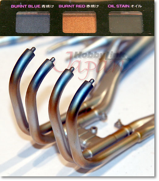 Tamiya Weathering Master D Set (Burnt Blue,Burnt Red,Oil Stain).