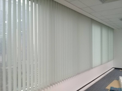 ม่านปรับแสงกรองแสง "Dimout Vertical Blinds" ผ้าม่าน ม่าน มู่ลี่ มู่ลี่ไม้ ม่านม้วน วอลเปเปอร์ รับติดตั้ง ออกแบบ ราคาถูก ทุกประเภท ทุกรูปแบบ