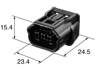 3 พิน คอยล์ Honda Civic Jazz City (ร่องบน) #7037