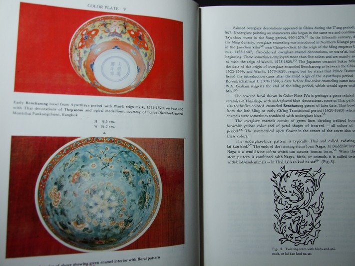 SINO-THAI CERAMICS in the National Museum Bangkok Thailand and in private collections ปกแข็ง ปี 1982