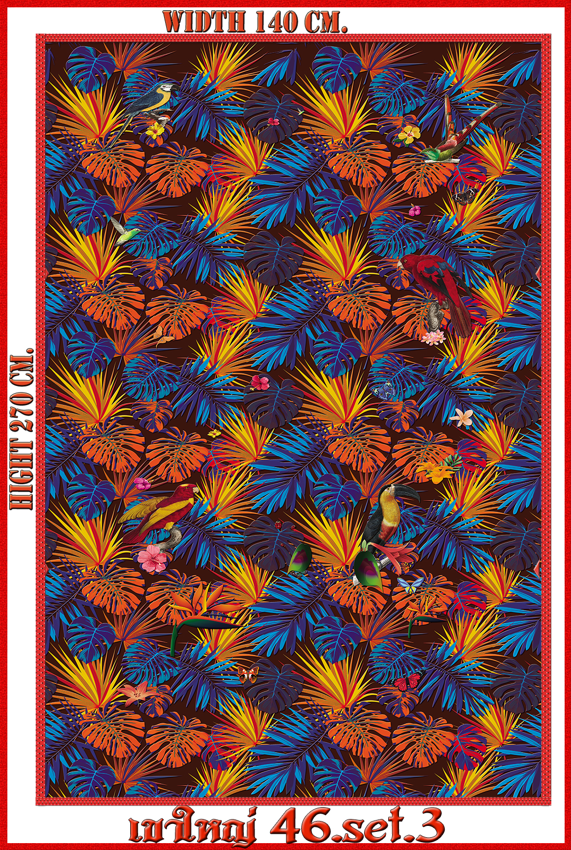 วอลเปเปอร์รูปภาพติดผนังสั่งทำ เขาใหญ่ 46(ลายเล็ก) มีภาพให้เลือกกว่า 50,000 ภาพ ออกแบบกราฟฟิค หรือ รูปภาพตามที่ท่านกำหนด ในสไตล์ท่านเอง "custom made"