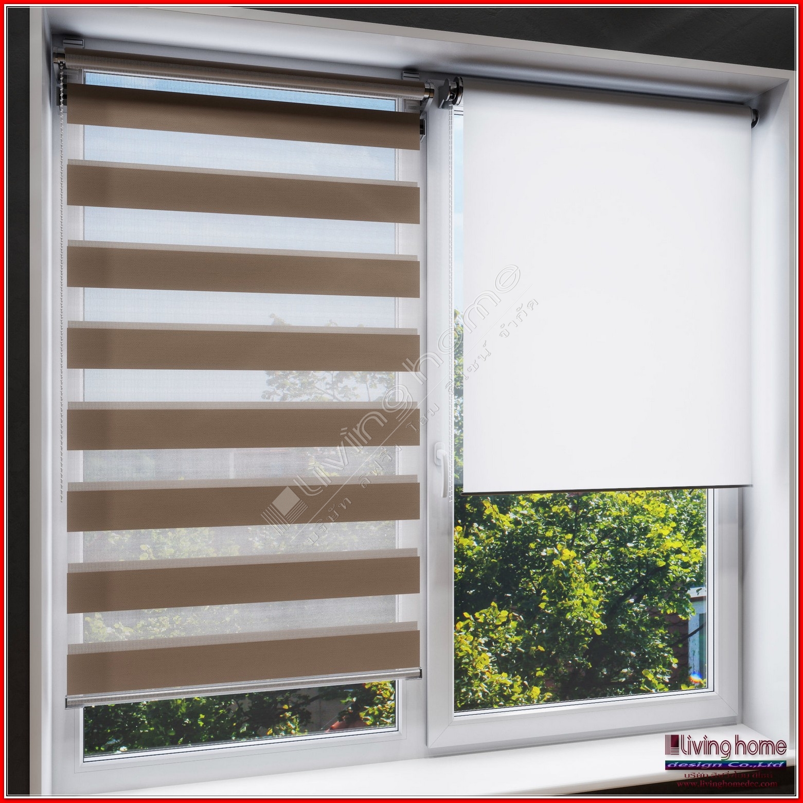 ม่านม้วน โปร่งแสง "MAGICSCREEN ROLLER BLINDS" ผ้าม่าน ม่าน มู่ลี่ มู่ลี่ไม้ ม่านม้วน วอลเปเปอร์ รับติดตั้ง ออกแบบ ราคาถูก ทุกประเภท ทุกรูปแบบ