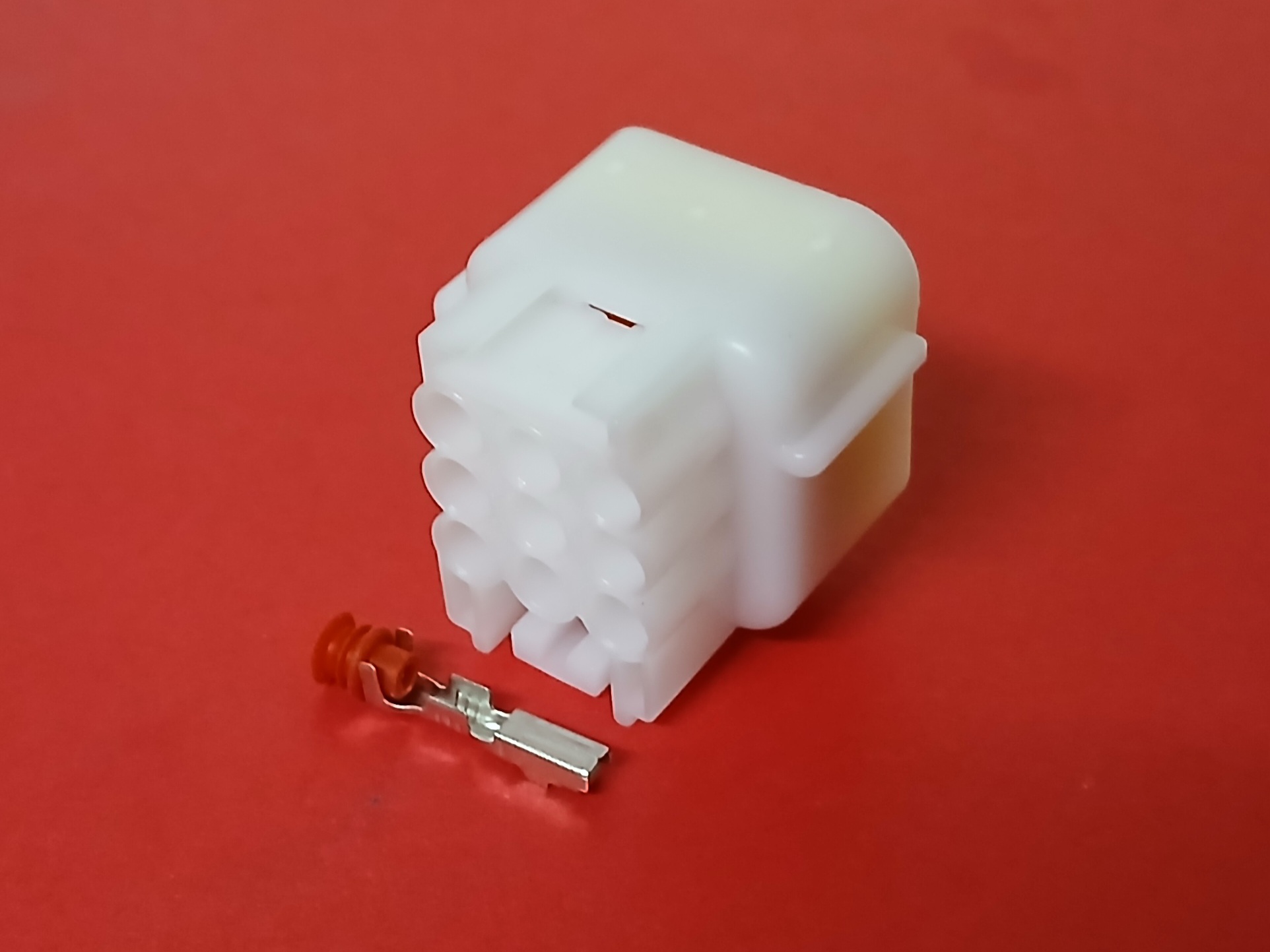 9 พิน ขาว มอเตอร์ไซค์ #7091Y