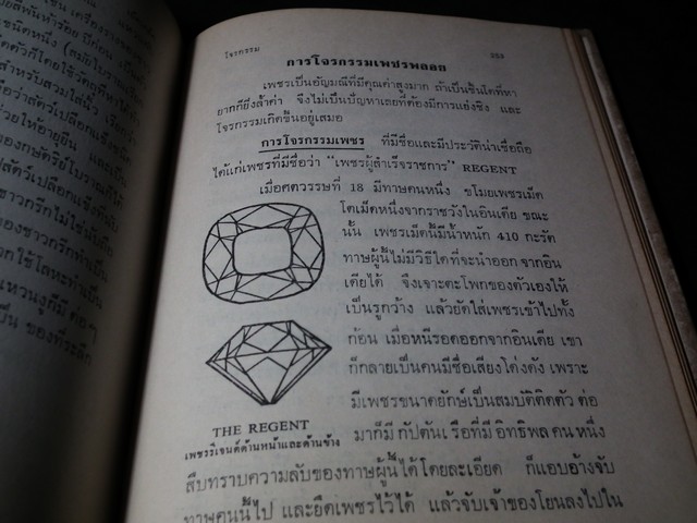 พิจารณา-พิสูจน์ เพชรพลอยไข่มุก เเท้-เทียม โดย ป.เหมชะญาติ ปกแข็ง 334 หน้า ปี 2516