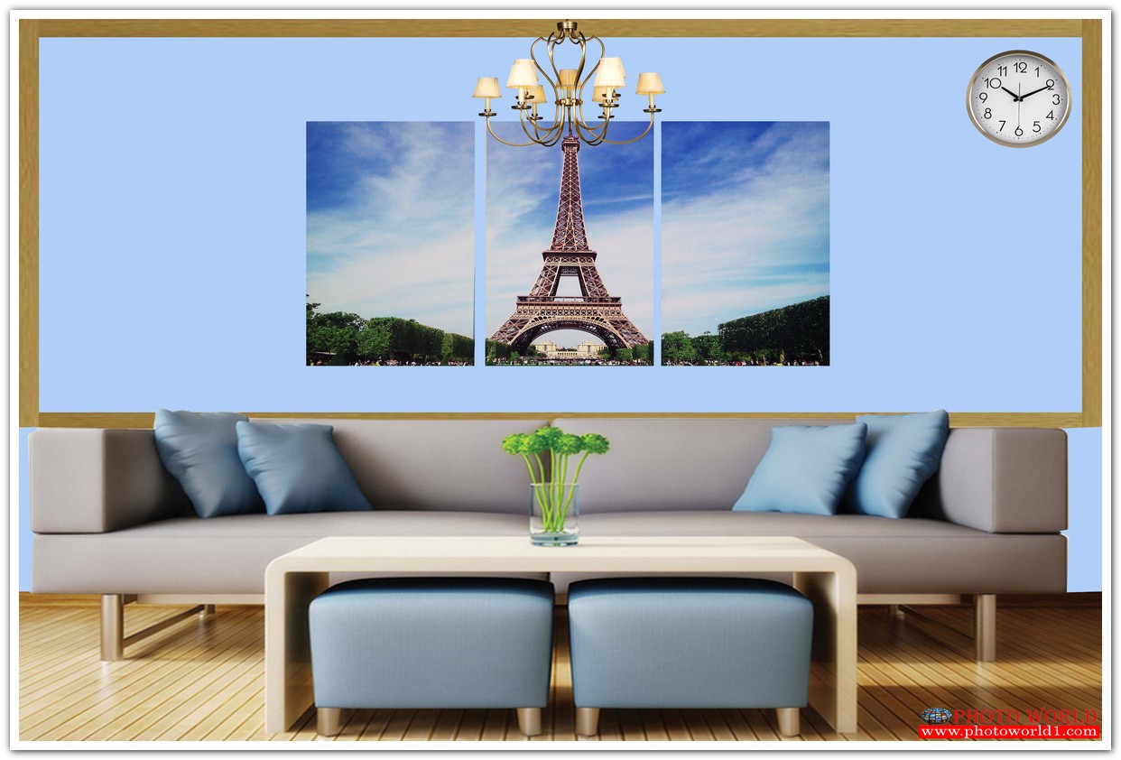 SIZE;M 3SET,EIFFEL.1 สั่งทำวอลเปเปอร์ รูปภาพติดผนัง มีภาพให้เลือกกว่า 50,000 ภาพ ออกแบบกราฟฟิค หรือ รูปภาพตามที่ท่านกำหนด ในสไตล์ท่านเอง "custom made"