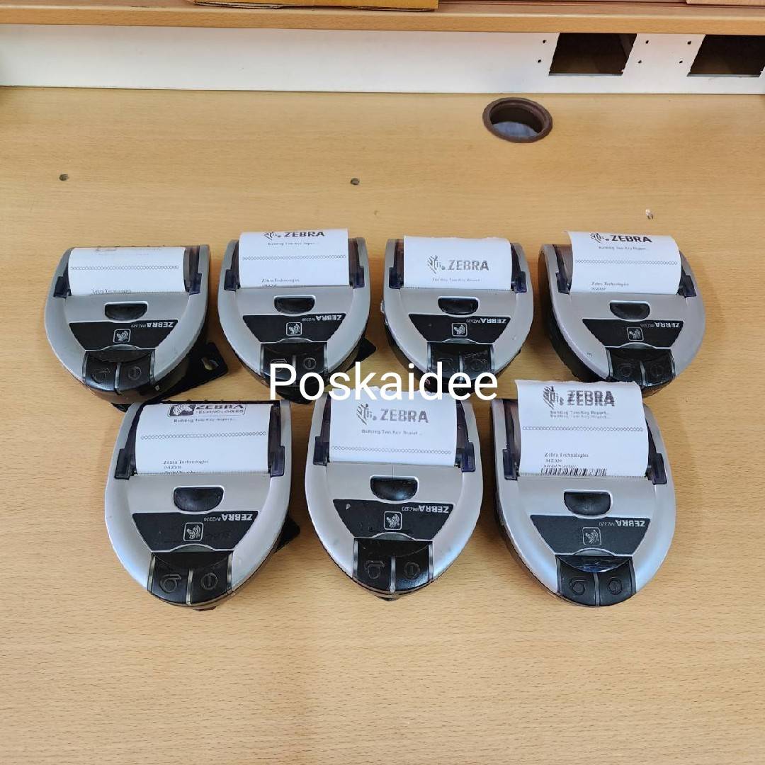 เครื่องพิมพ์ใบเสร็จไร้สาย Zebra iMZ320 Printers มือสอง
