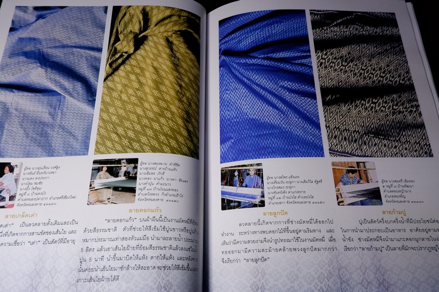 ถักร้อยดวงใจ มหกรรมผ้าไทย เทิดไท้พระบรมราชินีนาถ ปกแข็ง 2 เล่ม ปี 2550