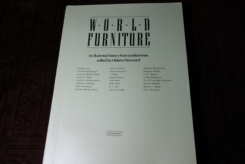 world furniture an illustrated history from earliest times by helena hayward (Pre-Order สอบถาม)
