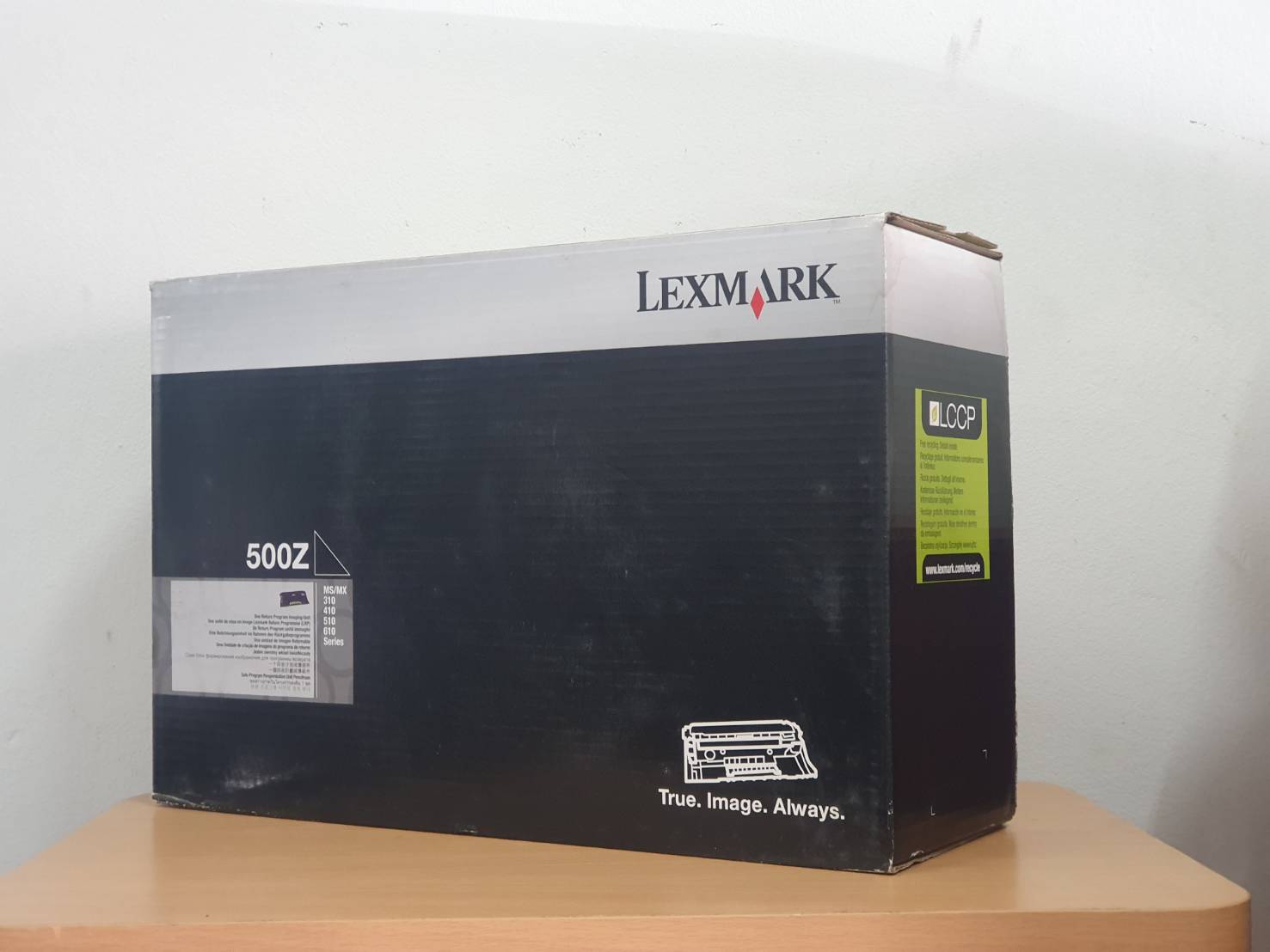 หมึกเครื่องพิมพ์เลเซอร์ Lexmark 500Z Black มือสองยังไม่ได้ใช้งาน