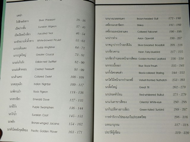 ชีวิตนก bird Life จากบันทึก เเละความทรงจำ โดย สุธี ศุภรัฐวิกร เล่ม 1,2,3 รวม 3 เล่ม ปี 2539-40