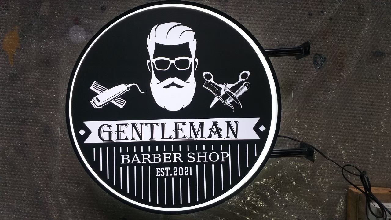 งานป้ายกล่องไฟ