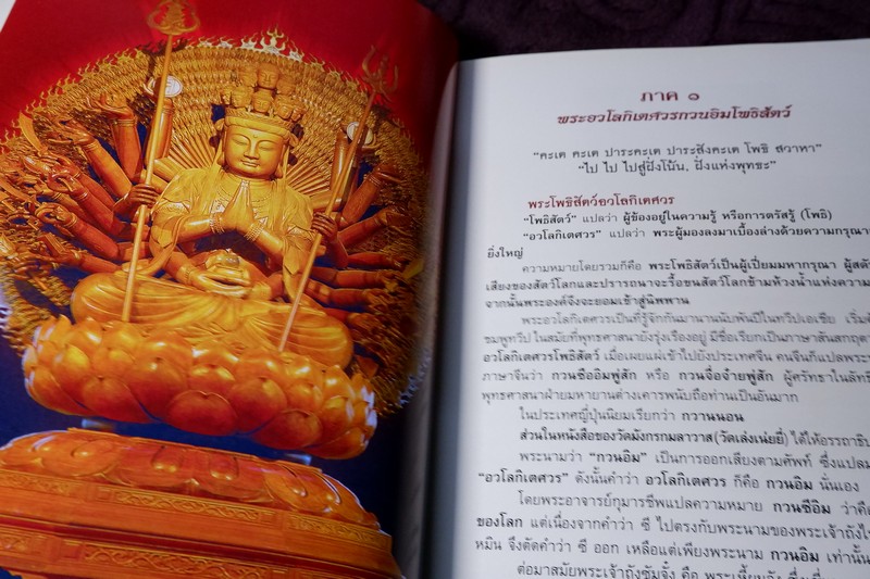 พระโพธิสัตว์กวนอิม พร้อมเปิดตำนานกวนอิม 84 ปาง โดย บุษบา จังพานิชย์กุล ปี 2554