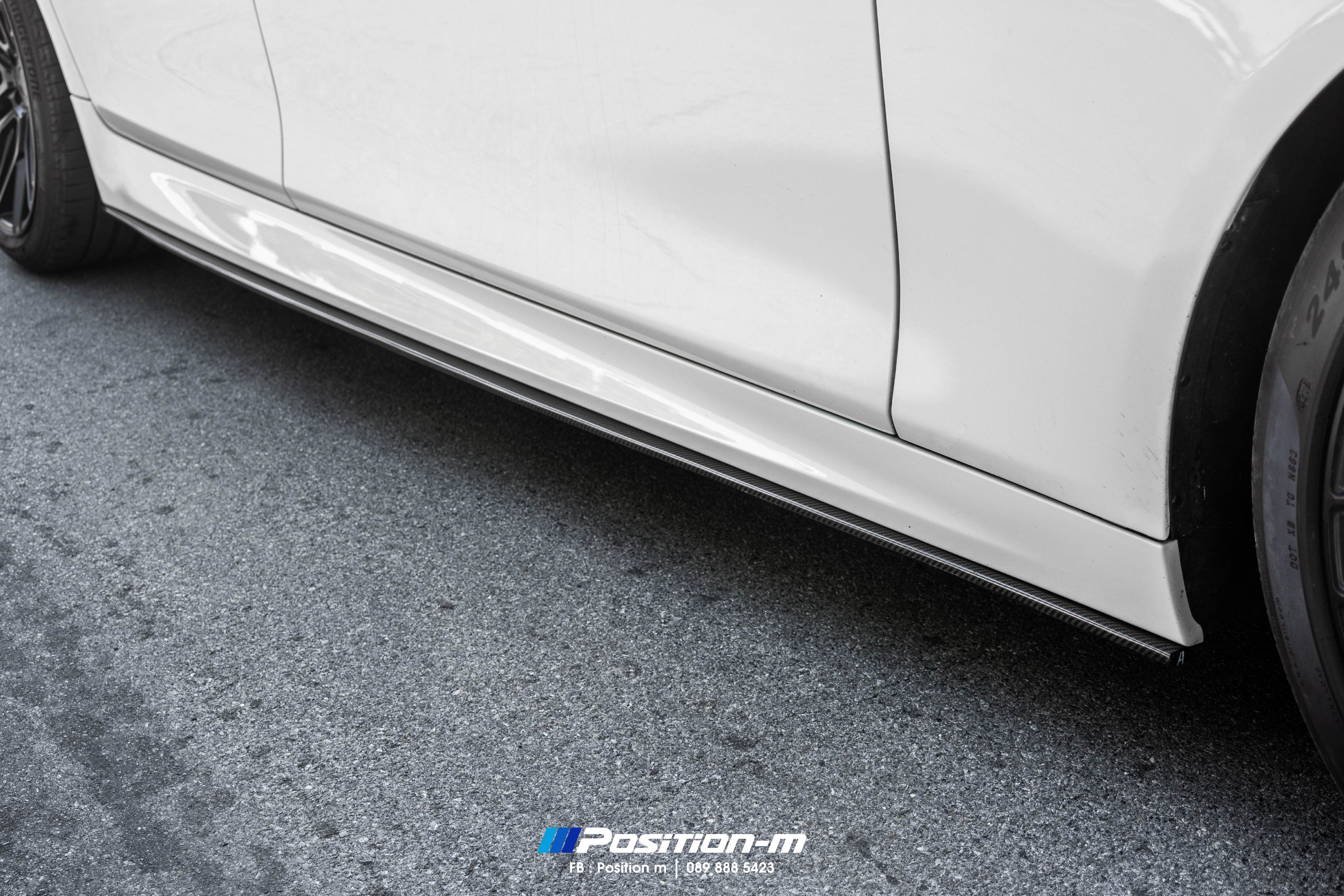 Side skirt pure carbon