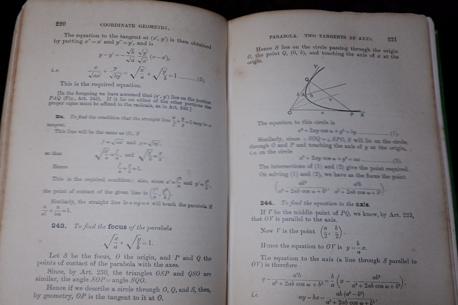 The Element of Coordinate Geometry by Macmillan and Co ., Limited ปี 1955