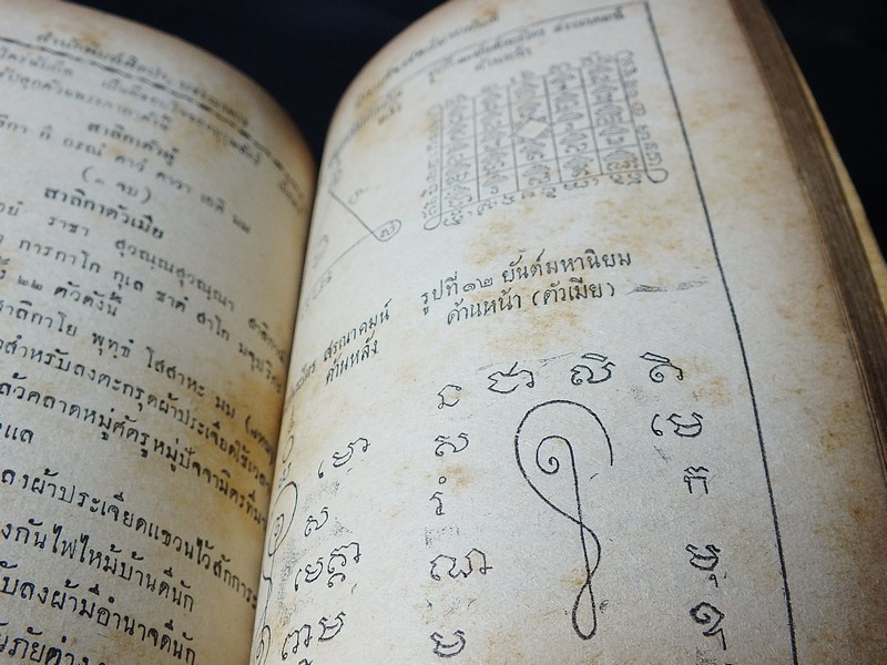 ตำราเพ็ชร์รัตน์มหายันต์ โดย ธวัช เฟื่องประภัสสร์ พิมพ์เเรก ปี 2493(สอบถาม)