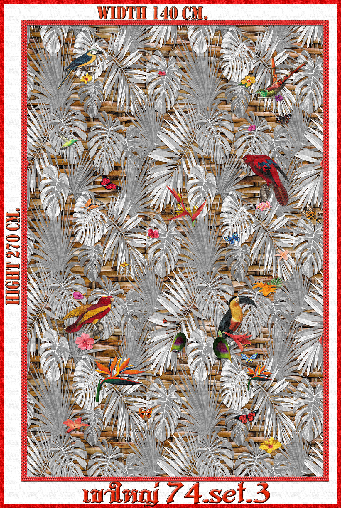 วอลเปเปอร์รูปภาพติดผนังสั่งทำ เขาใหญ่ 74(ลายใใหญ่) มีภาพให้เลือกกว่า 50,000 ภาพ ออกแบบกราฟฟิค หรือ รูปภาพตามที่ท่านกำหนด ในสไตล์ท่านเอง "custom made"