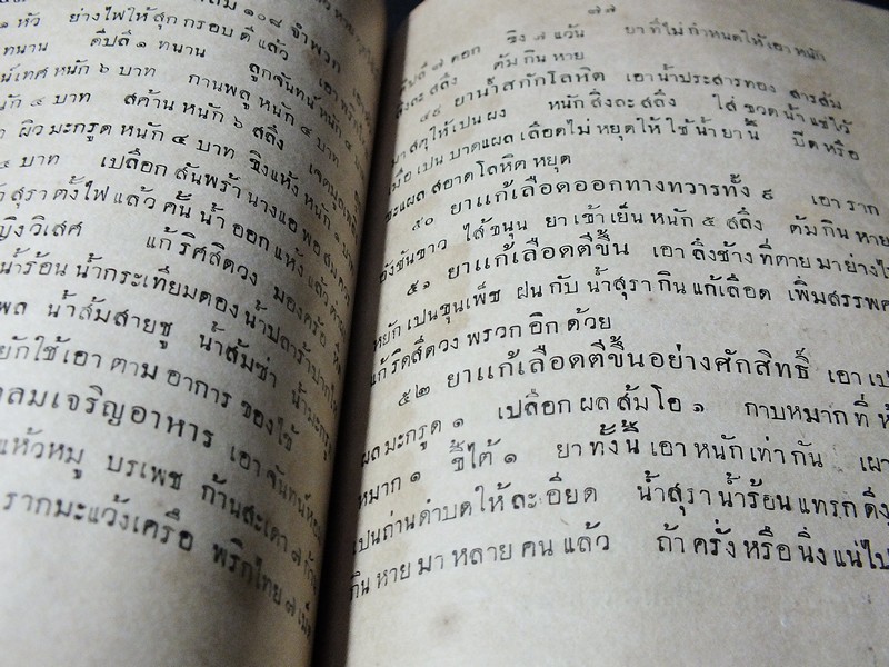 ตำรายาเกล็ด ของ ท่านหมอผู้เฒ่าที่เคยได้เคยใช้เเล้วเรียบเรียงไว้ มี 300 ขนาน ปกหุ้มผ้า ปี 2465