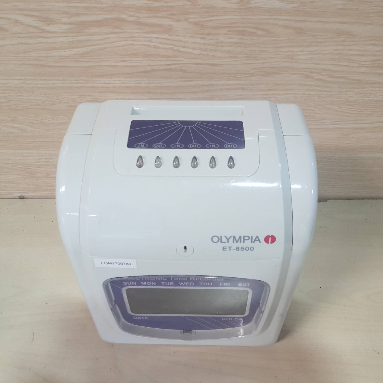 Olympia เครื่องตอกบัตร รุ่น ET8500 มือสอง