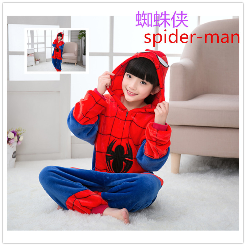 ชุดนอนมาสคอต / แฟนซี เด็ก สไปเดอร์แมน (spiderman)