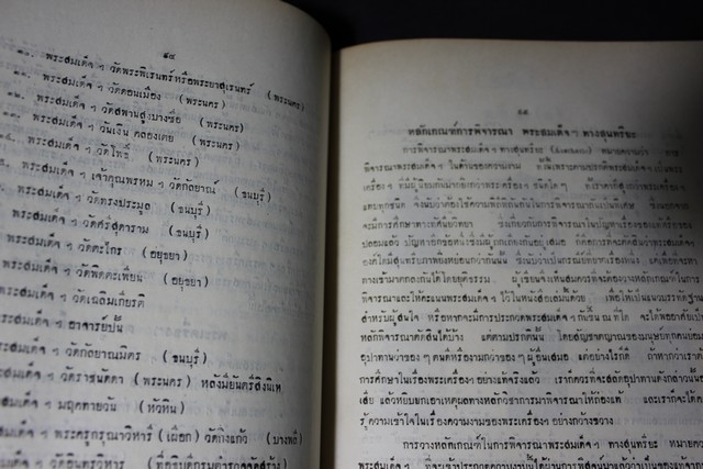 ปริอรรถาธิบายเเห่งพระเครื่องฯ เรื่องพระสมเด็จฯ โดย ตรียัมปวาย ปกแข็ง พิมพ์ปี 2497 (สอบถาม)