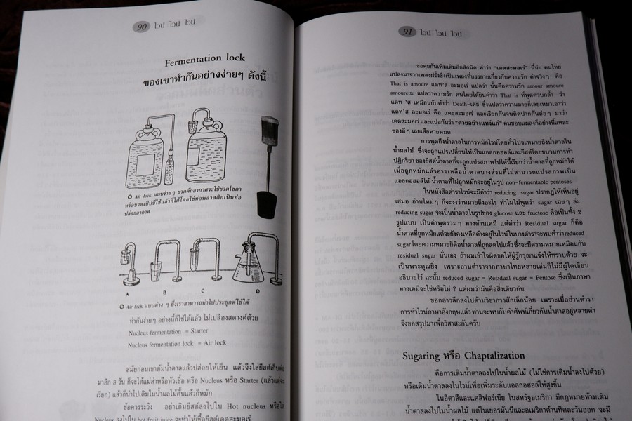 ไวน์ ไวน์ ไวน์ หนังสือสำหรับผู้ผลิตไวน์มือใหม่ โดย ชัยรัตน์ โมไนยพงศ์ (มีตำหนิ)