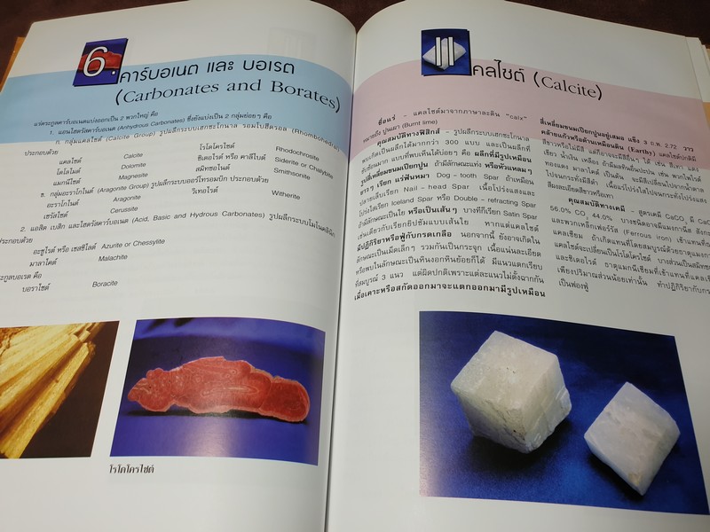 เเร่ โดย กรมทรัพยากรธรณี ปกแข็ง 270 หน้า ปี 2543