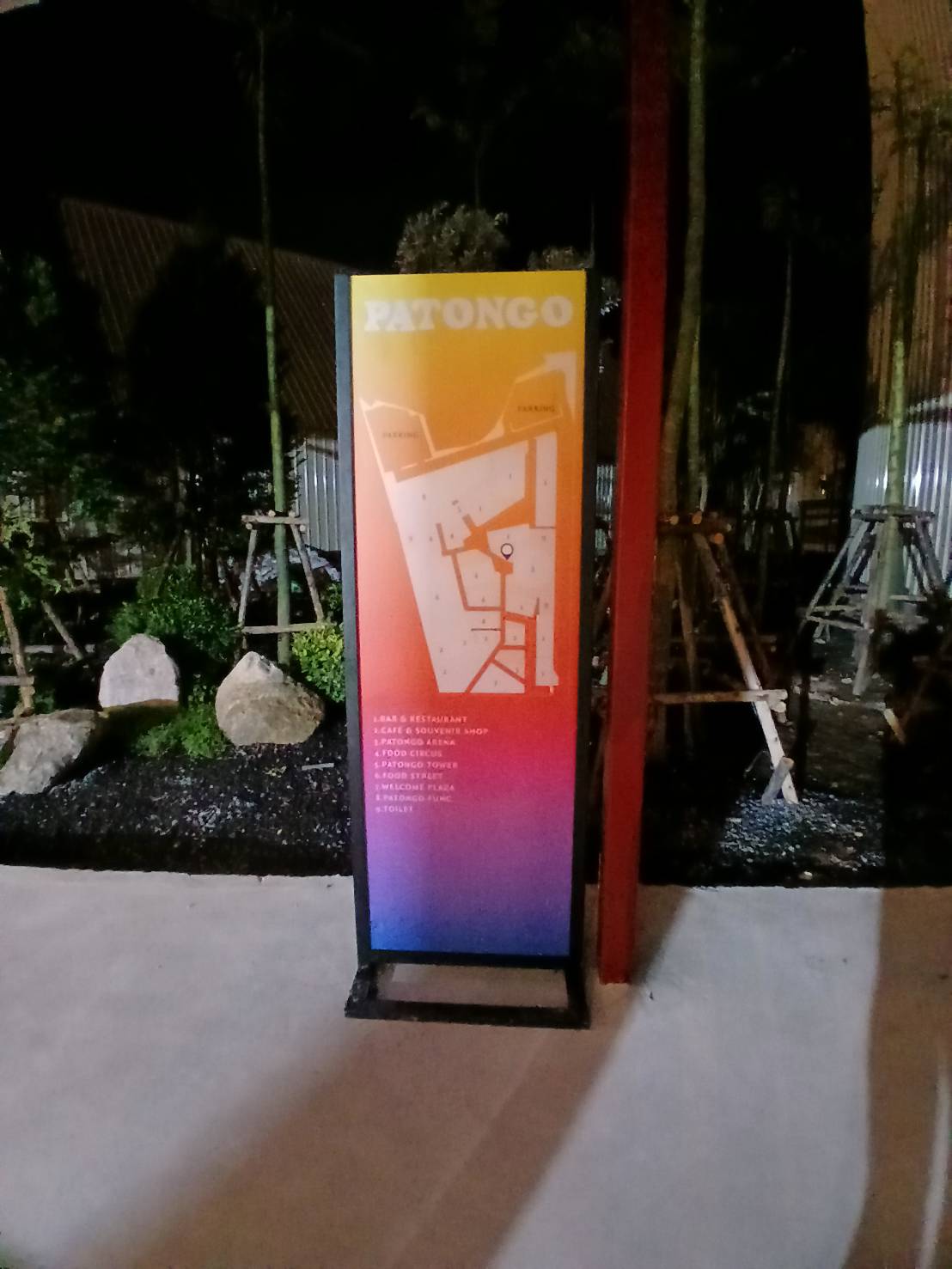 ป้ายตกแต่งงาน '' PATONGO ''