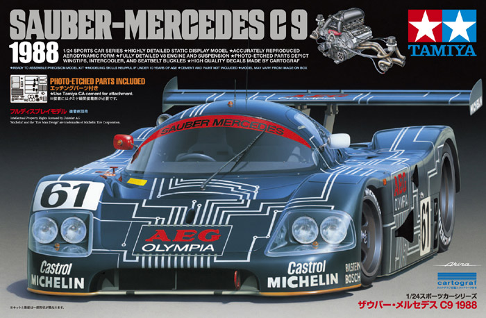 Sauber-Mercedes C9 1988.