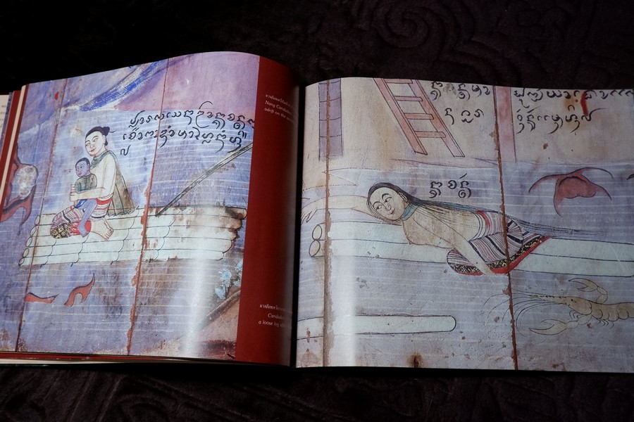 จิตรกรรมเวียงต้า โดย วิถี พานิชพันธ์ ลอรี่ มอนต์