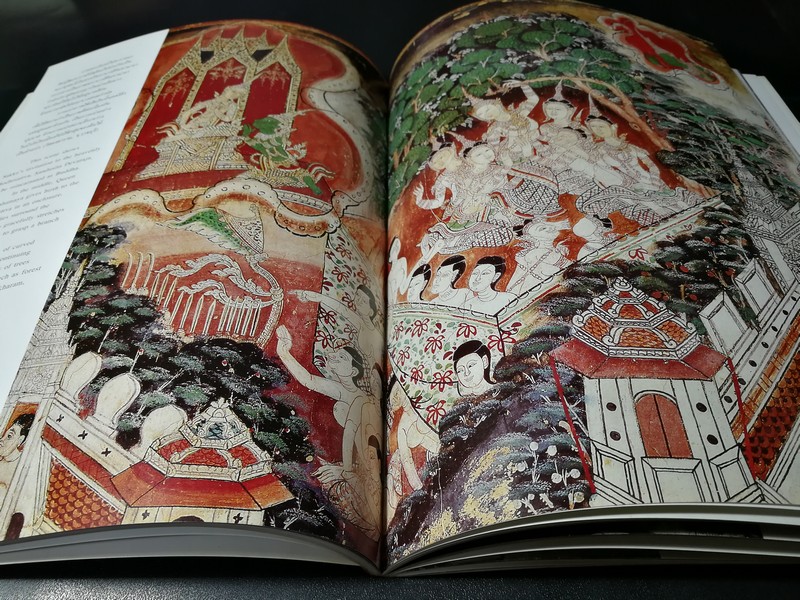 จิตรกรรมฝาผนังหนึ่งในสยาม ที่รฤกเนื่องในการพระราชทานเพลิงศพ นายประยูร อุลุชาฎะ (น.ณ ปากน้ำ) ปี 2544