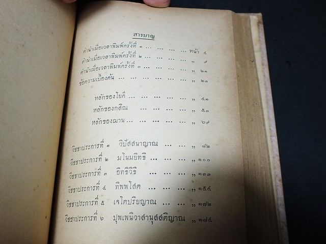 ที่ระลึกจากหลวงวิจิตรวาทการ วิชชาเเปดประการ เเละ พุทธานุภาพ ปกแข็งเดินทอง 402 หน้า พิมพ์ 1000 เล่ม ปี 2473 (มีลายเซ็นต์)