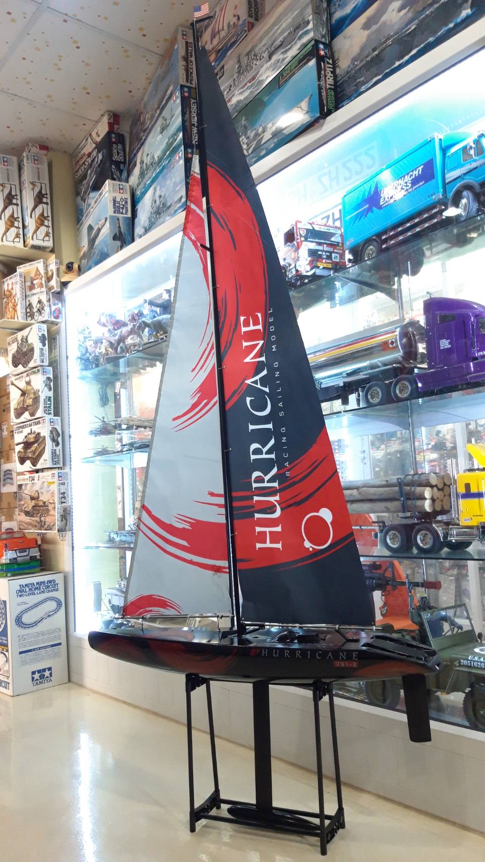 Hurricane R/C Sailboat