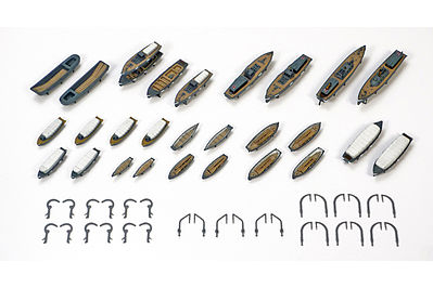 WWII Japanese Navy Utility Boat Set.