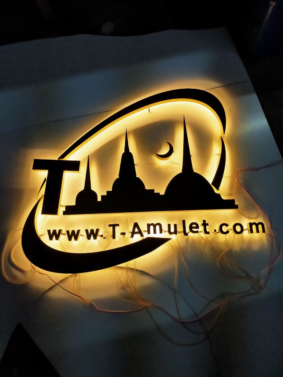 ป้ายไฟออกหลัง