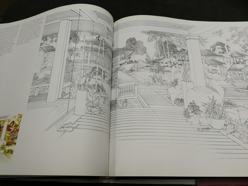 nithi architectural sketch book 1971-2007 by nithi sthapitanonda ปกแข็ง ปี 2007