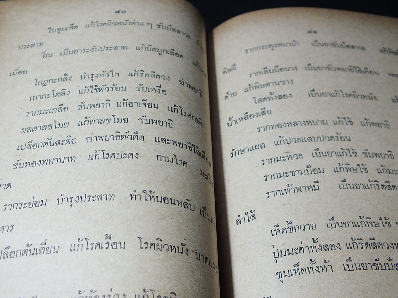 ตำรา ยาเเผนโบราณ ประจำบ้าน โดย เสรี อาจสาลี ปกแข็ง 175 หน้า ปี 2522