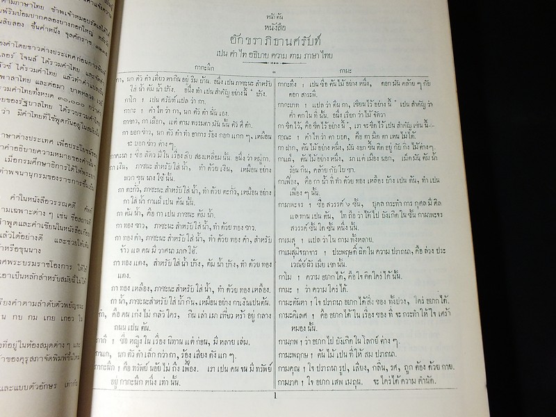 อักขราภิธานศรับท์ ของ หมอบรัดเล พ.ศ.2416 (Dictionary of the Siamese Language by D.B.Bradley) โดย คุรุสภา ปกแข็ง ปี 2514(สอบถาม)