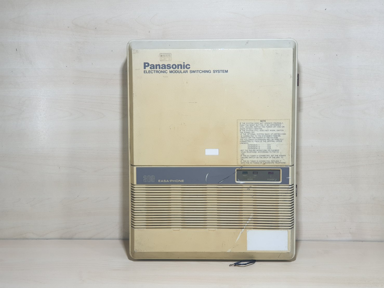 Panasonic 308 EASA-PHONE KX-T30810 ระบบสวิตช์โมดูลาร์อิเล็กทรอนิกส์