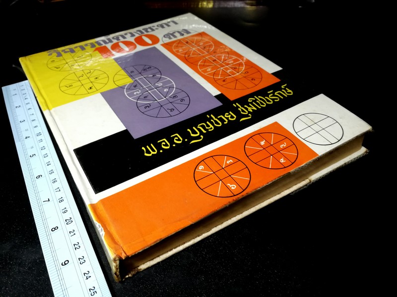 วิจารณ์ดวงชะตา 100 ดวง โดย พ.อ.อ. บุญช่วย ชุ่มเชิงรักษ์ ปกแข็ง ปี 2515