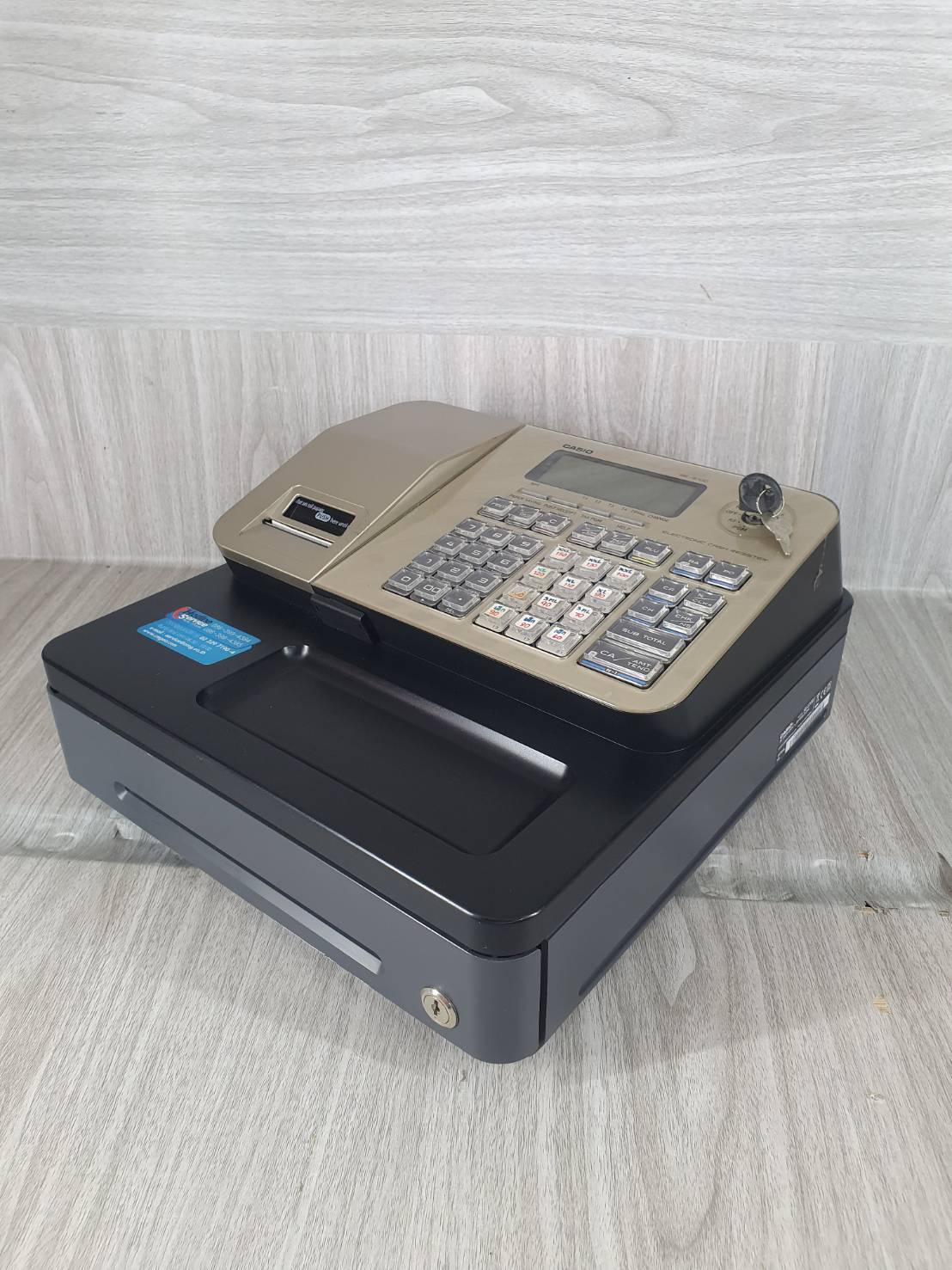 เครื่องบันทึกเงินสด casio se-s100