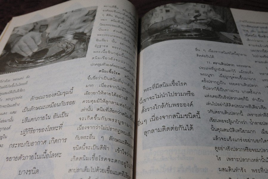 วิธีการล้างพระบูชา พระเครื่อง เเละการระวังรักษา โดย คเณศ์พร หนา 100 หน้า