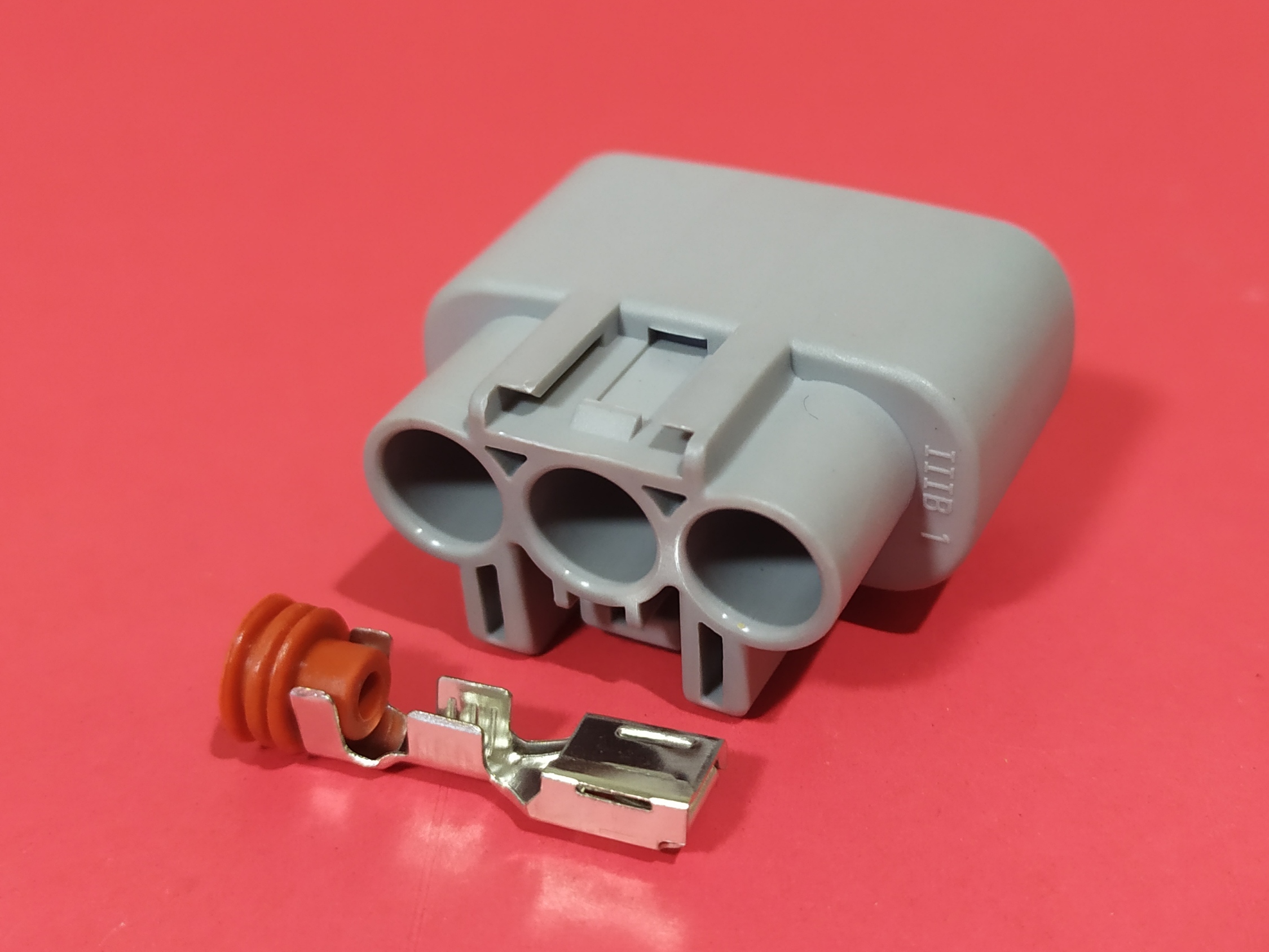 3 พิน เทา 6.3 มม. กล่องไฟ KAWA, YAMAHA, HONDA#QLW-250